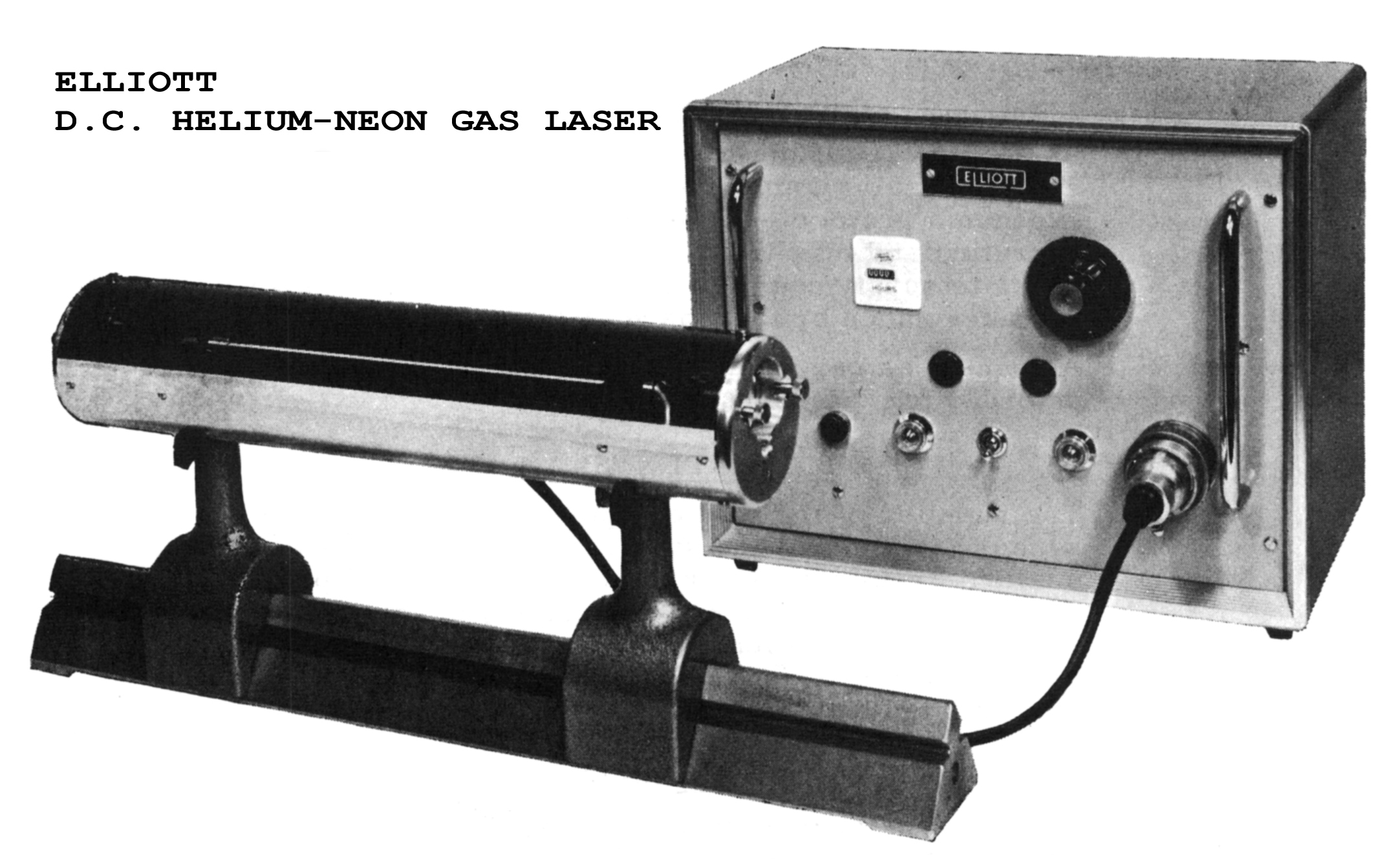 Elliott D.C. Helium-Neon Gas Laser