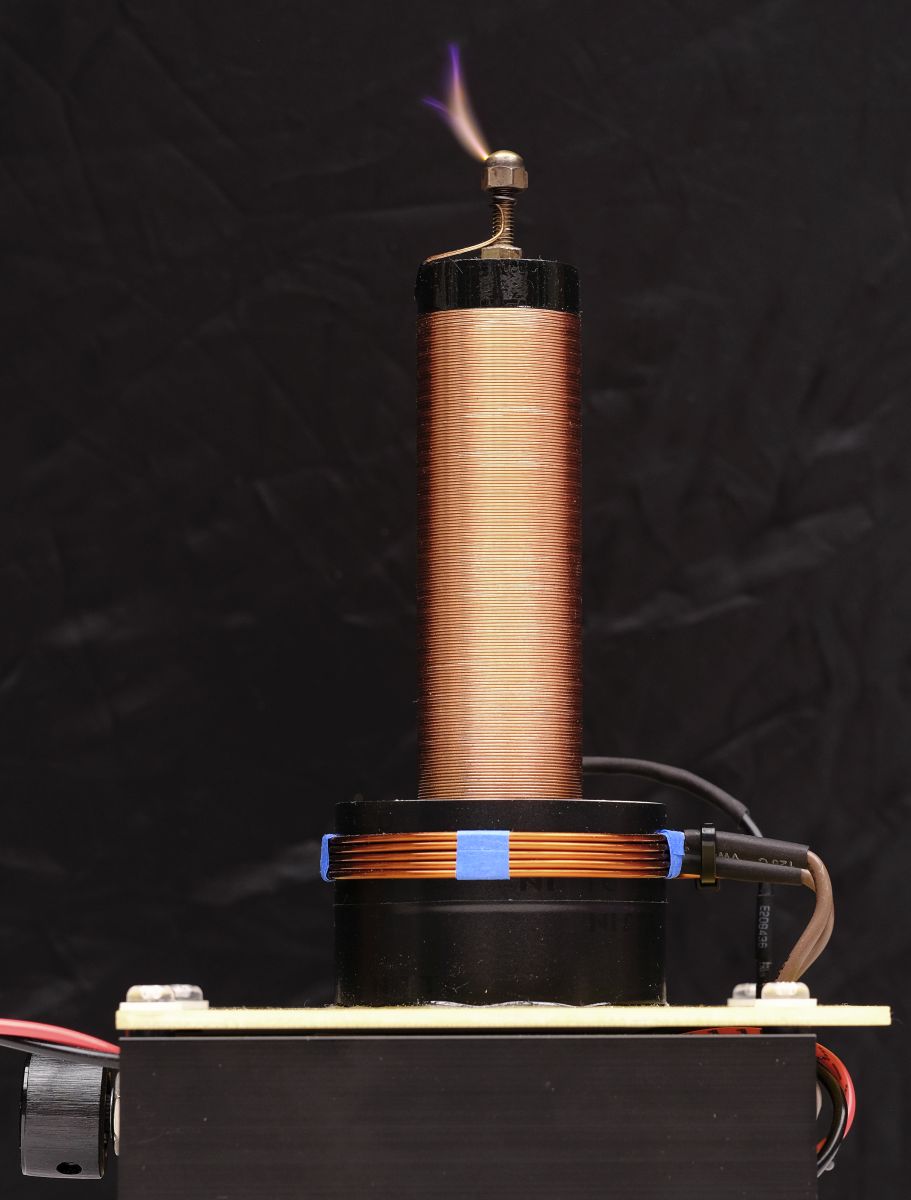 Running Coil - Flame Discharge
